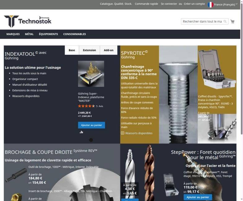 Technostok – Hardware & Tooling Ecommerce